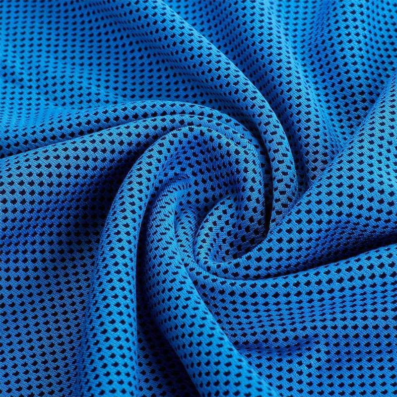 Microfiber Coolness honeycomb stof